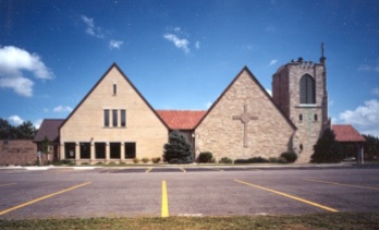 Trinity Lutheran - Indiana Avenue Facade (new on left)